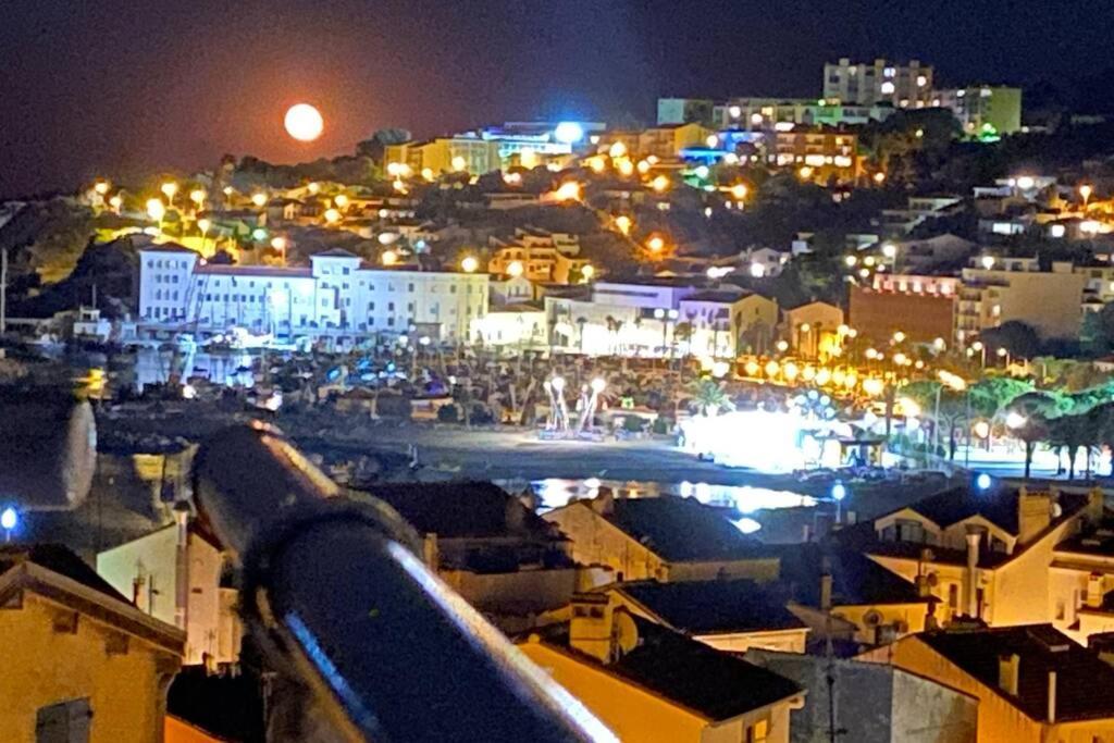 Attique A Banyuls - Vue Mer Et Montagne Eksteriør billede