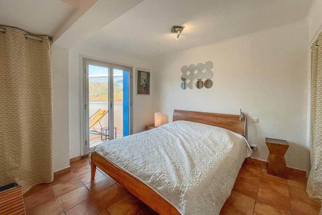 Attique A Banyuls - Vue Mer Et Montagne Eksteriør billede